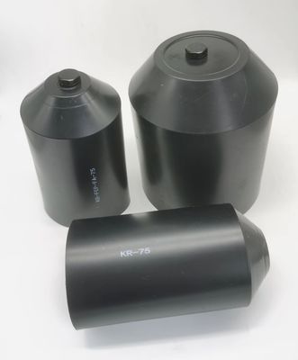 RoHS 블랙 단열 소축 철 모자 10mm ~ 160mm