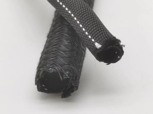 검은색 PET 넥타이 자체 포장 장갑 높은 유연성