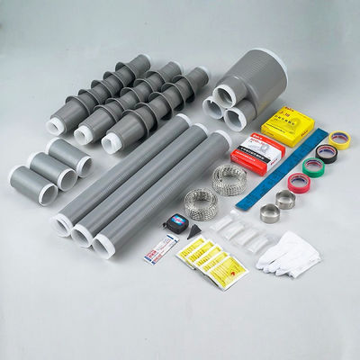 IEC 60502 표준 냉축 종료 키트 35KV 실내 / 실외 냉축 접착 키트 케이블 냉축 케이블 밀폐 키트