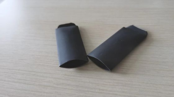 IP67 폴리올레핀 블랙 단열 케이블 끝 뚜?? 열 수축 가능한 와이어 끝 뚜??
