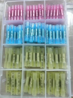 방수 인기 조인어 수학적 300pcs 솔더 수지 와이어 스플라이스 솔더 밀봉 열 수축 엉덩이 커넥터