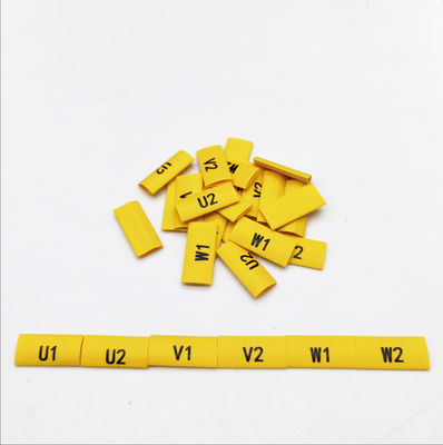 환경 표준 식별 튜브 0.2mm - 0.5mm 두께 열 수축 식별 수갑